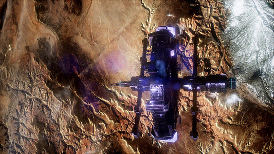 地球宇宙飞船这幅图像的元素由美国宇航局提供地球航天器太空船飞越地球图片