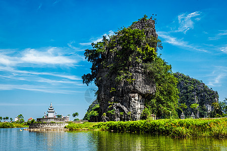 越南宁滨附近的谭科比东旅游目的地越南TAMCOC旅游目的地图片