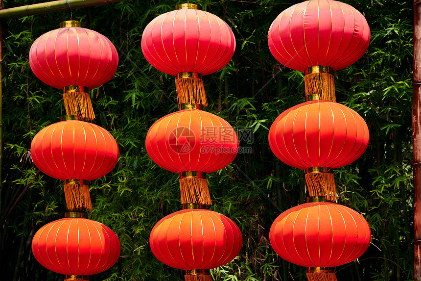 中国成都的中国传统灯笼中国传统灯笼图片