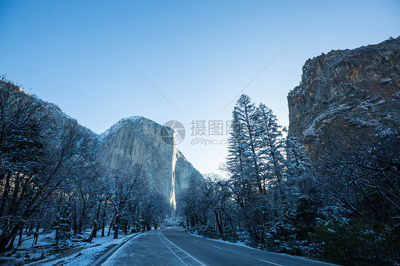 美丽的早春景观约塞米蒂公园,约塞米蒂,美国图片