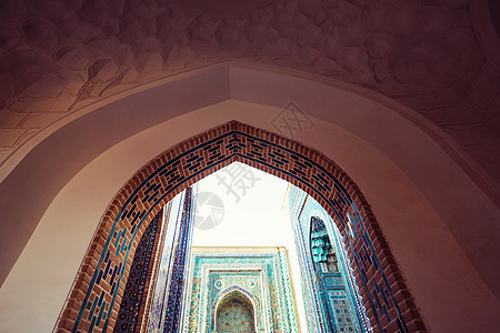 乌兹别克斯坦首都布哈拉的地中海背景图片