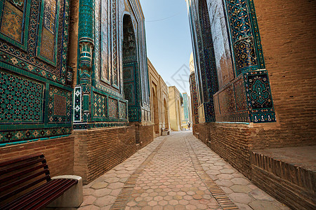 乌兹别克斯坦首都萨马尔坎的梅德雷斯图片