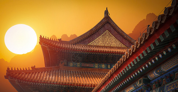 北京郊区的夏季皇宫中国图片
