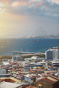 瓦尔帕莱索智利的个港口城市图片