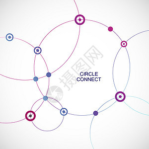网络模板连接圈的数字背景网络模板数字背景与连接圈图片