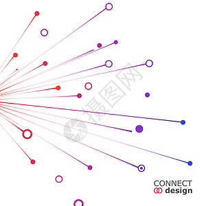 几何抽象连接线点几何抽象连接线点图片