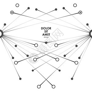 几何抽象连接线点几何抽象连接线点图片