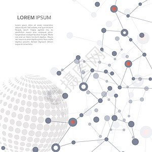 矢量分子与半色调行星连接矢量分子与半色调行星连接图片
