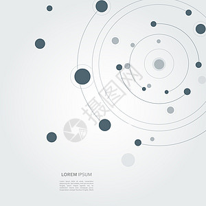 连接圆圈背景矢量页模板连接圆圈背景矢量页模板图片