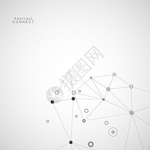 矢量抽象分子连接医学生物学化学技术的技术载体抽象分子连接医学生物学化学技术的技术图片