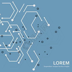 六边形线点的技术背景六边形线点的技术背景图片