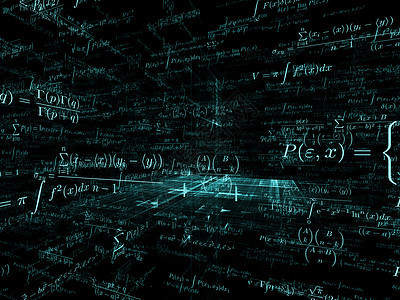 数学公式系列数学公式元素的成,以商业科学教育技术项目的支持背景背景图片