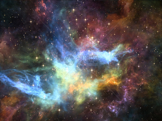 曾经个系列分形云的成,宇宙宇宙天文学科学教育学科的补充图片