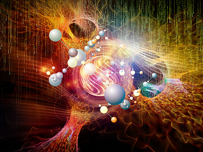 科学粒子系列科学教育技术学科的分子粒子光的成图片
