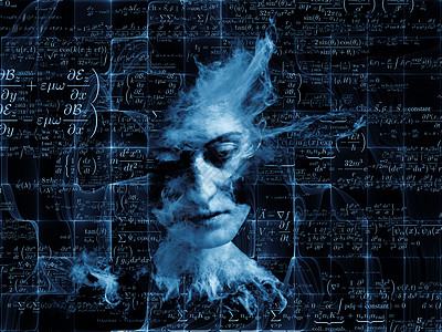 跟谁学们谁系列关于哲学宗教数学科学技术教育的超现实人类肖像分形数学模式的背景背景