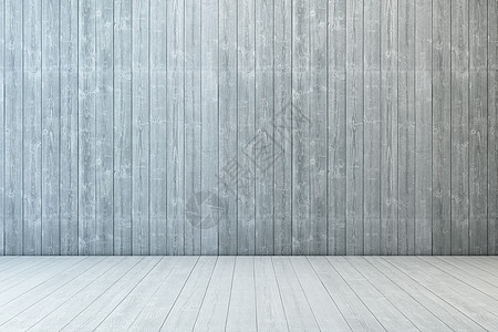 空房间木材与墙壁木地板图片