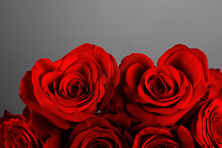 心形玫瑰情人节的心形玫瑰花图片