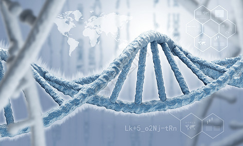 DNA分子高科技DNA分子的生物化学背景图片