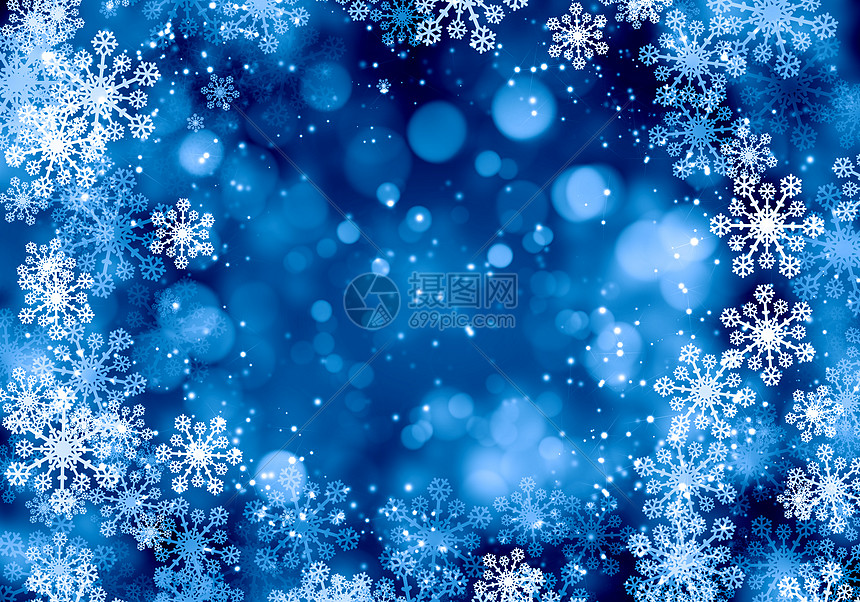 冬天的背景蓝色诞背景 雪花灯光高清图片下载 正版图片 摄图网 冬天的背景蓝色诞背景 雪花灯光高清图片下载 正版图片 摄图网