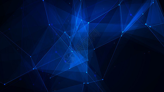 抽象技术背景抽象蓝色技术数字网格背景图像图片