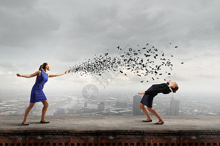 红旗让理想飞扬轻的女商人飞扬的角色中退缩让们说清楚背景