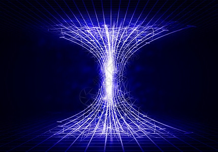 数字背景黑色背景下的蓝色数字漏斗技术图片