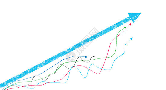 增长背景图像随着的增加而增加营销策略图片
