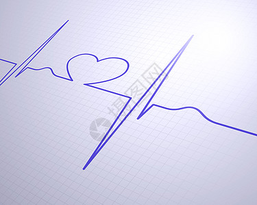心跳心跳脉搏的医学背景,心率监测符号图片
