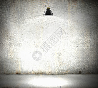 石头空白墙石坯墙照明,挂着灯文字的位置图片