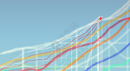 增长背景图像随着的增加而增加营销策略图片