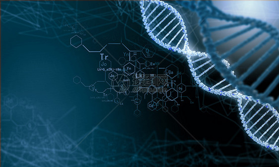 DNA分子高科技DNA分子的生物化学背景图片