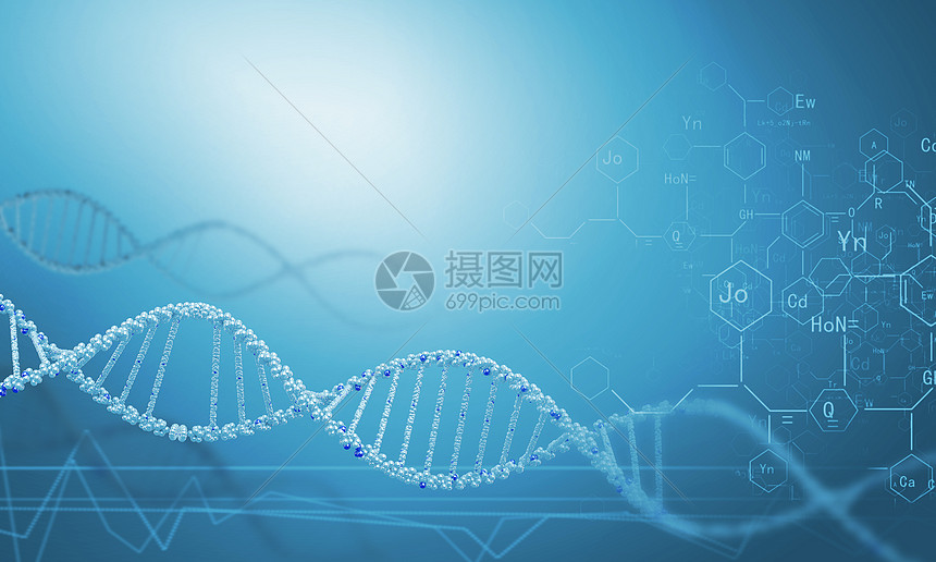 DNA分子高科技DNA分子的生物化学背景图片