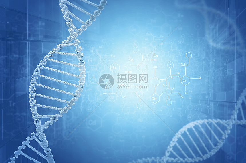 DNA分子高科技DNA分子的生物化学背景图片