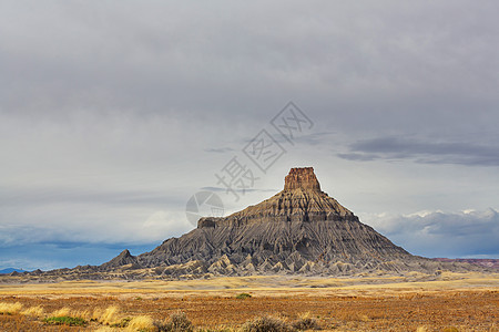 杭州风景美国犹他州的砂岩地层背景
