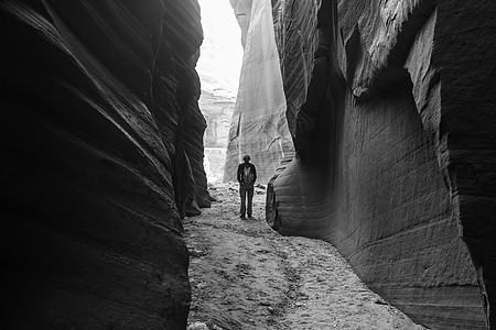 犹他州山区徒步旅行图片