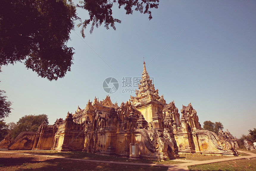 缅甸佛教寺庙缅甸图片