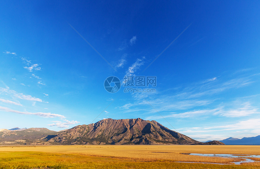 夏季加大落基山脉风景如画的山景图片