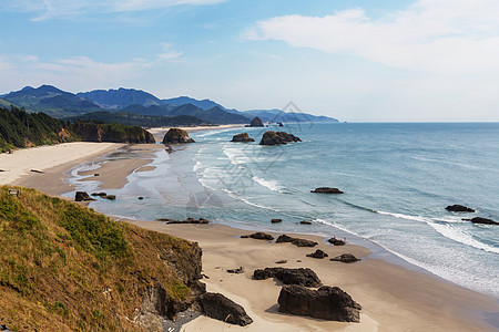 加农滩,俄勒冈州海岸,美国图片