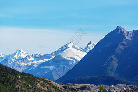 远景山奥兰格尔斯特埃利亚斯公园保护区,阿拉斯加背景