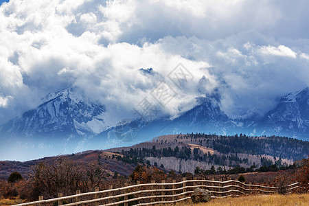 科罗拉多山脉科罗拉多岩石山的山脉景观,科罗拉多州,美国图片