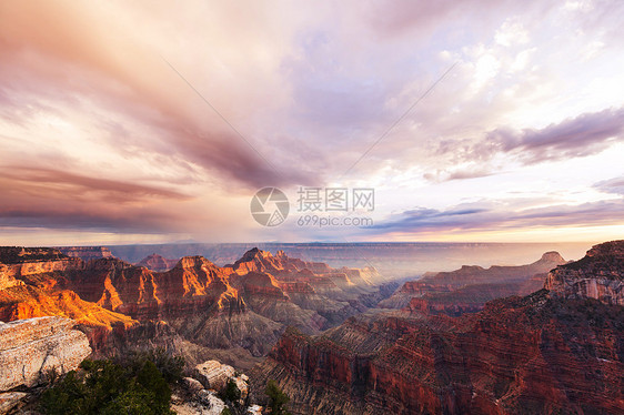 大峡谷的风景如画图片