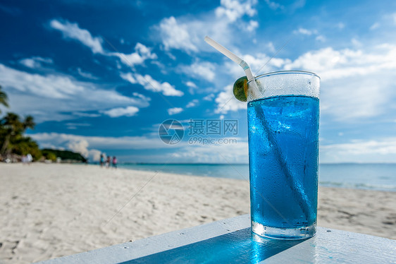 菲律宾Boracay海滩鸡尾酒图片