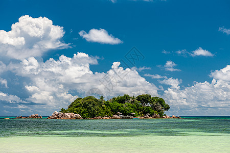 塞舌尔美丽的热带岛屿图片