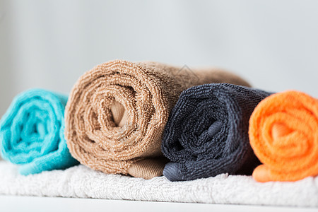 卫生,物纺品的浴巾图片