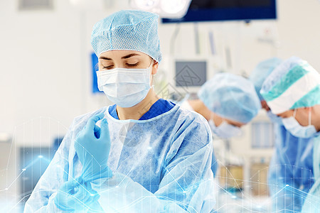 外科,医学人的外科医生戴着医用手套手术室医院医院手术室的外科医生图片