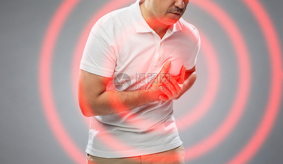 医疗保健问题中年男性心脏病图片