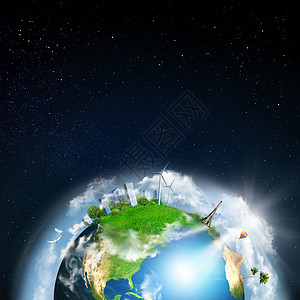 地球表同的元素晚上图片