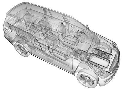 隔离透明汽车图像图片