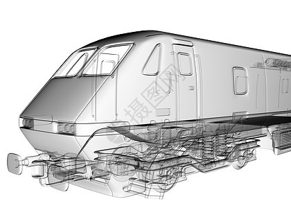 透明列车图像图片