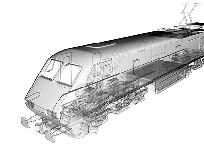 透明列车图像图片